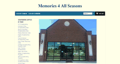 Desktop Screenshot of memoriesforallseasons.com