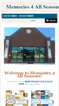 Mobile Screenshot of memoriesforallseasons.com